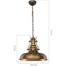 Modelight Taurus Tekli Sarkıt Salon-Oturma Odası-Çocuk Odası-Yatak Odası-Yemek Odası-Antre-Mutfak