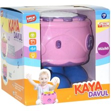 Birlik Toys URT009-02 Pilli Işıklı Kaya Davul Pembe / +18 Ay