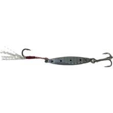 Esca Lrf Micro Baby Zebra Jig Silver 7 Gram Suni Yem Asist Iğneli 3D Tasarım