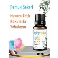 Happymodds Aromaterapi Uçucu Yağ 10 ml 3'lü Set Komşu Çatlatan, Bebek Pudrası, Pamuk Şekeri