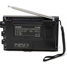 PL680 Taşınabilir Dijital Pll Çift Dönüşüm Am/fm/lw/sw