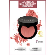 Note Luminous Silk Compact Allık 01 Pinky Beach