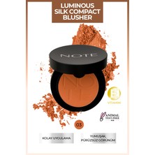 Note Luminous Silk Compact Allık 03 Coral