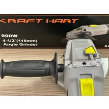 Kraft Hart Profesyonel 900 W 115MM Avuç Içi Taşlama Gri