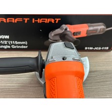 Kraft Hart Profesyonel 900 W 115MM Avuç Içi Taşlama Turuncu-Siyah