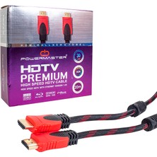 Trade Jam HDMI Kablo 20 Metre Örgülü Kutulu   (1.4V-3D) (4396)