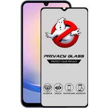 Caseart Samsung Galaxy A25 Tam Kaplayan Privacy Hayalet Temperli Ekran Koruycu Cam
