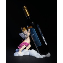 Turansoy Craft Eros Figürlü Dekoratif Şarap Şişesi Yağdanlık Tutucu Şaraplık