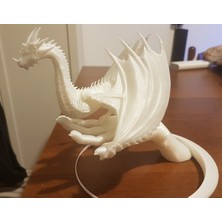 Turansoy Craft Eldeki Ejderha Yavrusu Biblo (15 -20 Cm)