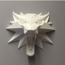 Turansoy Craft Witcher 3 Kurt Başı Duvar Dekoru 21 cm