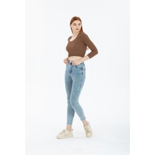 Kot Modası Koyu Dar Paça Skinny Power Kot Pantalon