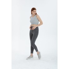 Kot Modası Açık Gri Dar Paça Skinny Power Kot Pantalon