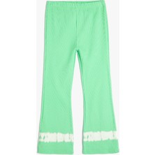 Koton Ispanyol Paça Pantolon Batik Detaylı Pamuklu