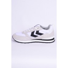 Hummel 900247-9001 Monaco 86 Süet Detay Eva Taban Şevron Detay Günlük Beyaz Erkek Spor Ayakkabı