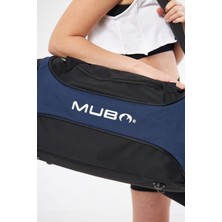 Mubo Orijinal Unisex 3 Bölmeli Önü Fermuarlı Uzun Askılı Geniş Hacimli Seyahat Fitness Spor Çantası 041