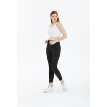Siyah Skinny Likralı Yüksek Bel Ekstra Esnek Kot Pantolon-Bees Jeans