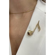 Modex Bombeli Nota Broş (Ölçü:5cm)