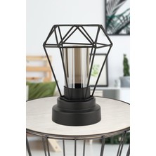 Begüsa Olivya Aksesuar Siyah Füme Cam