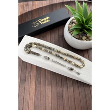 Dergah Tesbih Antik Fosilli Kaya Damla Kehribar Tesbih