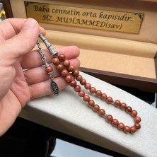 Dergah Tesbih Atölyesi Yıldız Taşı Gümüştasarım Isimli Tesbih