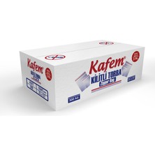 Kafem 21 x 27 cm Kilitli Poşet / Naylon Torba  ( 3600 Adet ) Koli  -  Kafem