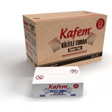 Kafem 23 x 31 cm Kilitli Poşet / Naylon Torba  ( 3600 Adet ) Koli  -  Kafem