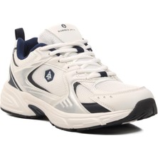 Hammer Jack Songa 101 23144 Beyaz-Lacivert Erkek Spor Ayakkabı Pü Deri-Tekstil Taban Poli