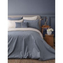 Apricitas Home Aristo Petrol , Çift Kişilik Yatak Örtüsü Seti