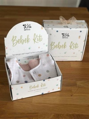 Asu Baby&Kids Organik Müslin Çift Taraflı Yelek-Color Dot