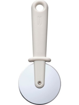 IKEA Uppfylld Pizza Kesici Kırık Beyaz 18 cm Paslanmaz Çelik ve Polipropilen Malzemeden