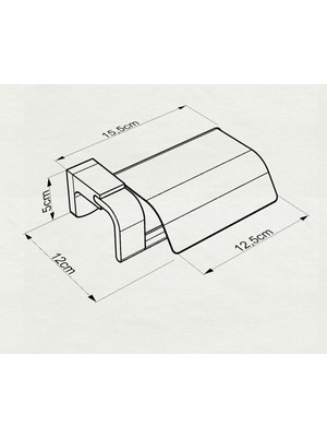 Sas Ömür Boyu Paslanmaz Kapaklı Tuvalet Kağıtlığı Duvara Monteli Krom F1-015