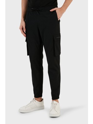 Calvin Klein Normal Bel Regular Fit Jogger Spor Pantolon J30J324686BEH Erkek Pantolon J30J324686 Beh