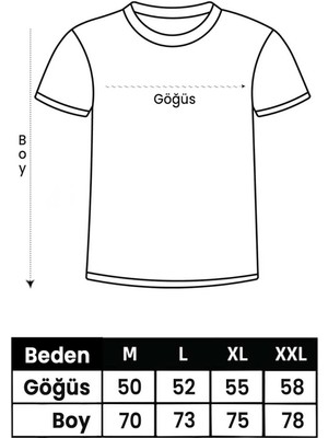 Medinenur Unisex California Baskılı Tshirt