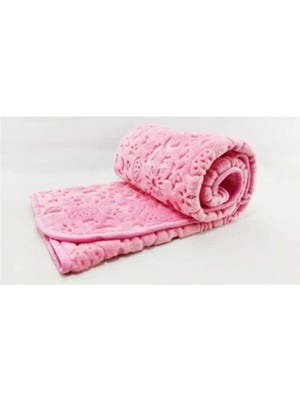 Baby Serra Valentine Vizyon Bebek Battaniyesi Peluş Battaniye 100X125 cm Pembe