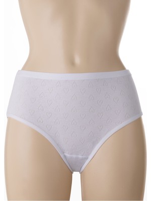 Yıldız Çamaşır Yıldız %100 Pamuk 6'lı Kalpli Desen Bato Külot Q3590