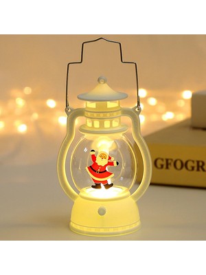 Christmas Hanging Candle LED Lantern Yılbaşı Dekoratif Ledli Şamdan