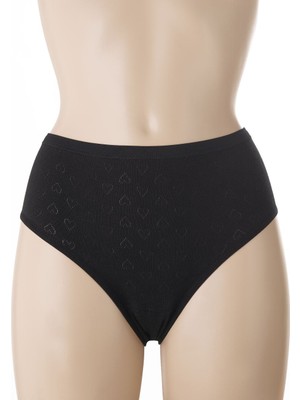 Yıldız Çamaşır Yıldız %100 Pamuk 6'lı Kalpli Desen Bato Külot Q3590