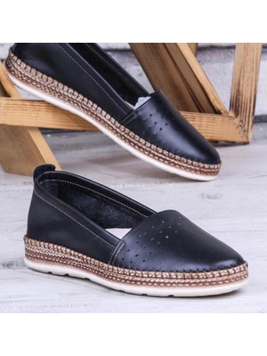Bags Shoes Bulldozer 231747 Kadın Casual Günlük Hakiki Deri Ultra Comfort Taban Babet