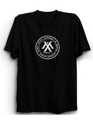 The Fame Monsta X, Circle Logo, Kore Hip-Hop, Rap, K-Pop Tişört