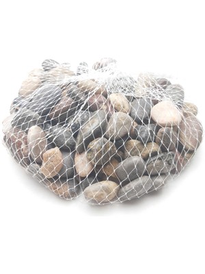 Seçilir Dekoratif Doğal Renkte Orta (10-25 mm) Çakıl Taşı 350 Gr