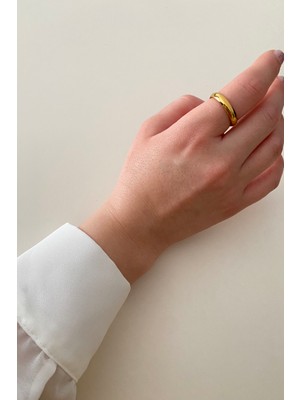 Goccias Çelik Alyans Yüzük