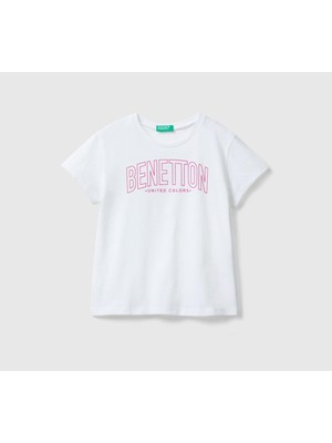 Benetton BNT-G-3096C10C8-23Y Kız Çocuk T-Shirt