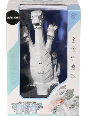 Gepettoys 128A-36 Kumandalı Duman Çıkaran Üç Başlı Dinazor -Gepettoys