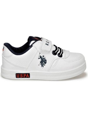 U.S. Polo Assn. Cameron Çocuk İlk Adım Cırtlı Comfort Taban Sneaker Spor Ayakkabı