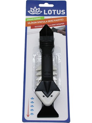 Store Silikon Spatula Sök Çek - Derz Kazıyıcı (606)