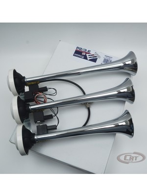 Korna 24v 3 Borulu Krom Arap Dalidali