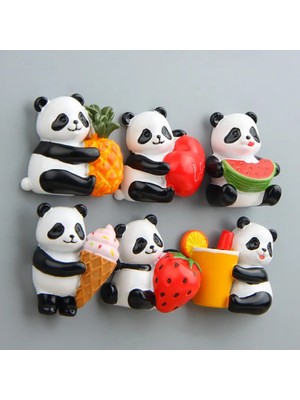 Qiuhong Shop C Stili Ute Panda Buzdolabı Sticker Odası Mesaj Çubuğu Buzdolabı Buzdolabı Mıknatısı Sticker Çocuk Doğum Günü Hediyesi Hatıra Ev Dekor (Yurt Dışından)