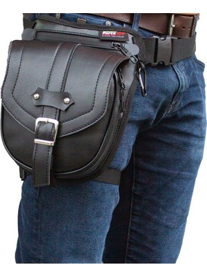 ForteGT 70423 Deri Chopper Bacak Çantası