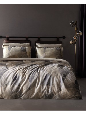 Madame Coco Lena King Size Baskılı - 300TC Saten Çarşaflı Nevresim Takımı