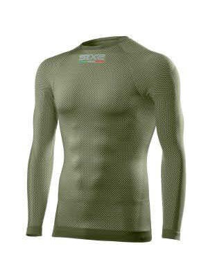 Sıx2 4 Mevsim Termal Uzun Kollu T-Shırt Haki Ts2